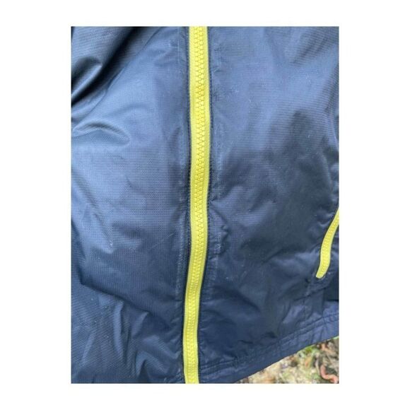 Columbia Jacket Black Yellow Fall Light Sz Youth M - Picture 3 of 7